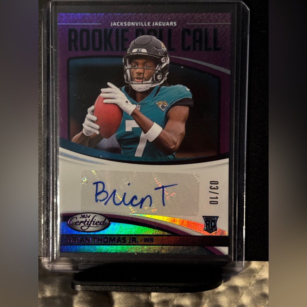 Brian Thomas Jr Auto 3/10